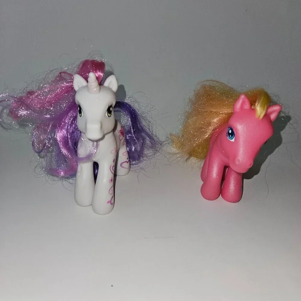 4 MLP My Little Pony Mixed Lot Sweetie Belle Amberlocks Pinkie Pie Starsong 2007